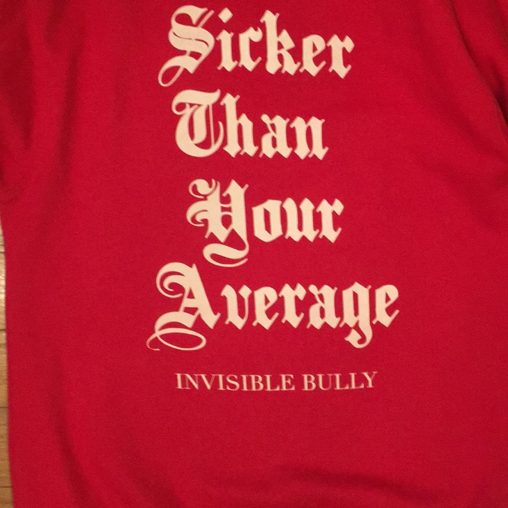 PRE-OWNED MEN’S INVISIBLE BULLY FLEECE SWEATSHIRT - Picture 6 of 8
